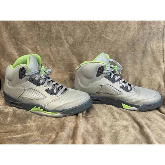 Nike Air Jordan 5 Retro Green Bean Size 9.5 Men 11 Women No Box
